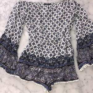 Off the Shoulder Romper